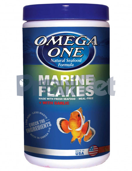 Natural SeaFood Formula Garlic Marine Flakes