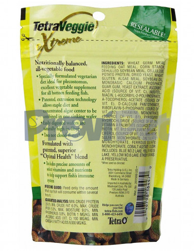 TetraVeggie Algae Wafers eXtreme