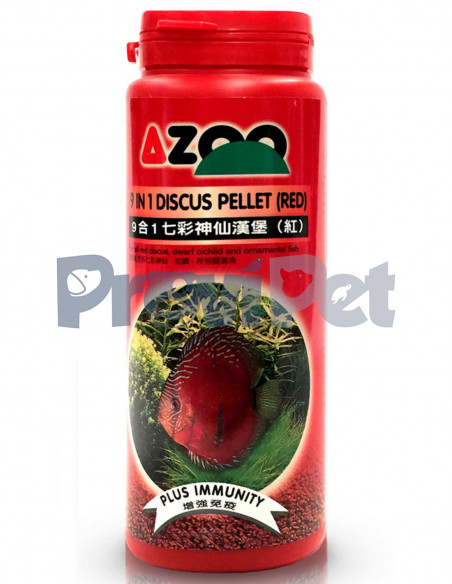 9 in 1 Discus Pellet Red
