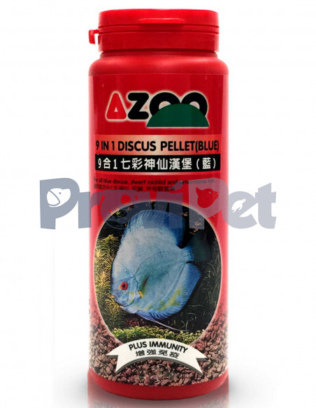 9 in 1 Discus Pellet Blue