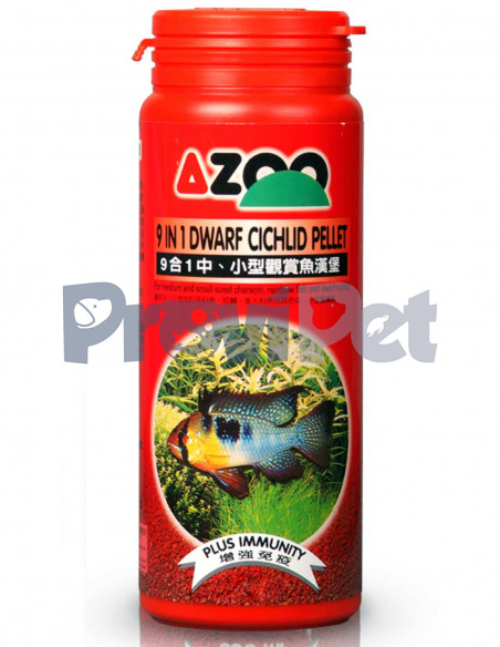 9 in 1 Dwarf Cichlid Pellet