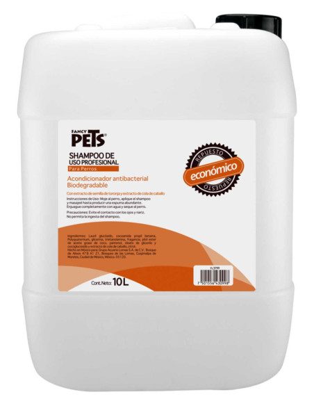 Shampoo Acondicionador Antibacterial Biodegradable Profesional Para Perros