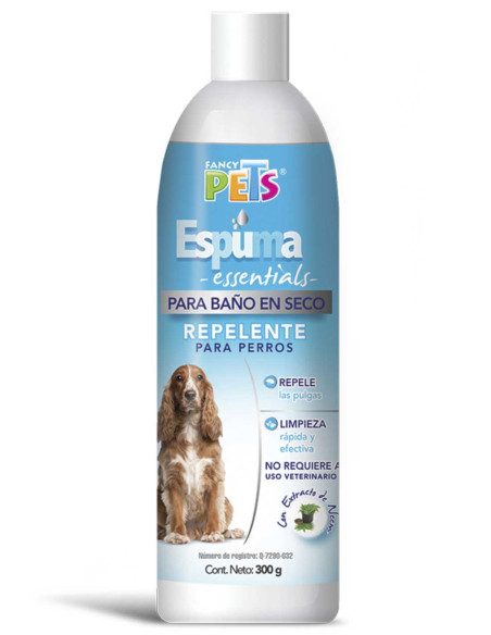 Espuma Repelente Para Baño En Seco Para Perros