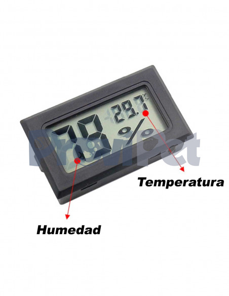 Higrometro Y Termometro Digital