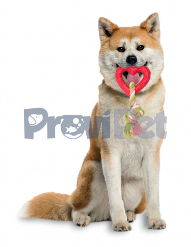 Cuerda Con Corazon De Caucho