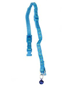 Collar Ajustable De Nylon Con Cascabel 2