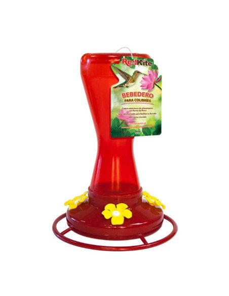 Bebedero Rojo Para Colibri