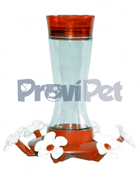 Bebedero De Vidrio Para Colibri