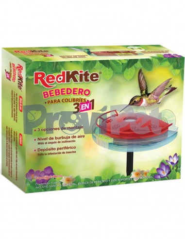 Bebedero 3 En 1 Para Colibri