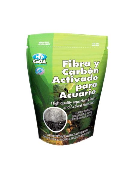 Fibra Y Carbon Activado Para Acuario